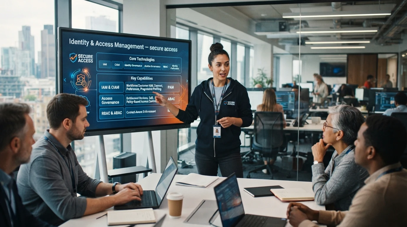 Identity & Access Management — system architecture
